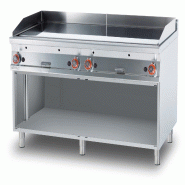 Redcook Friteuse à gaz chromée SUPERCHROME (Moca Approved) 4 zones de cuisson. Structure en inox. Dimensions 160x90 h90 cm. Modèle FTL-916GS - 2128
