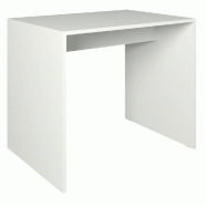 Table de présentation Vertigo blanc 90x65x76cm