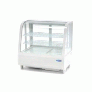 Vitrine réfrigérée positive à gâteaux - 100 L - 68 cm - blanc | Maxima - 09400836 - 8719324276467 Vitrine réfrigérée positive à gâteaux - 100 L - 68 cm - blanc | Maxima - 09400836 - 8719324276467