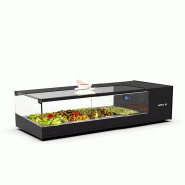 Vitrine réfrigérée Tapas LOGIC - 4 bacs GN 1/3 - VTLG4 | Sayl Barcelona - à gauche (côté service)_0