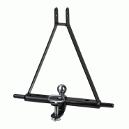 Barre d'attelage agricole - triangle 3 points - 540 mm - cat. 1