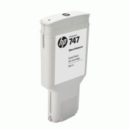 Cartouche d'encre HP 747 - Optimiseur de brillance - 300ml - Compatible avec traceurs HP DesignJet Z6 et Z9