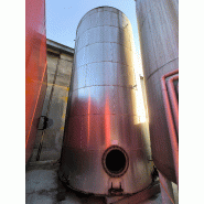 Cuve en acier inoxydable de 67 000 l avec système de chauffage - référence : c13628