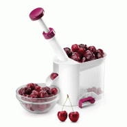 Dénoyauteur Cherry à cerises et à olives Blanc -  Autre forme Plastique Metaltex 25.00x15.00 cm - plastique 035-1022009_0
