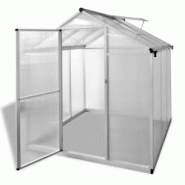 Helloshop26 - Serre tente abri plante fleur légumes aluminium renforcé 3,46 m² Transparent 02_0044480 - 3000220167146 Helloshop26 - Serre tente abri plante fleur légumes aluminium renforcé 3,46 m² Transparent 02_0044480 - 3000220167146