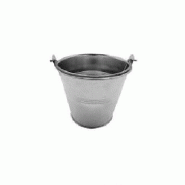 Hostelnovo del Valles Hostelnovo – Seau de présentation galvanisé 9 × 7,7 × 10,2 cm - argenté inox 171 Hostelnovo del Valles Hostelnovo – Seau de présentation galvanisé 9 × 7,7 × 10,2 cm - argenté inox 171