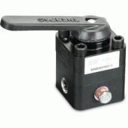 VC15, Distributeurs Montés à Distance, Manuelle, 3-voies, 3-positions, Centre Fermé