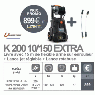 Nettoyeur haute pression K200 10 - 150 EXTRA complet Nettoyeur haute pression K200 10 - 150 EXTRA complet