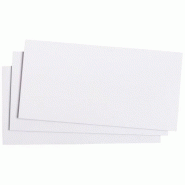 Paquet de 25 cartes Pollen Clairefontaine format 106x 213mm 210g blanc Paquet de 25 cartes Pollen Clairefontaine format 106x 213mm 210g blanc