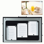 Porte menu exterieur mural lumineux provence jurine_0