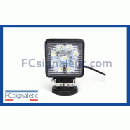 Projecteur feu de travail LED carré 27W LEDWORK LWK0184 Projecteur feu de travail LED carré 27W LEDWORK LWK0184