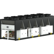 Refroidisseur stationnaire - Froid et Chaud 242,0 - 1.106,0 kW - Quantor - Q2424 - Q11066