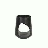 SIT Möbel Table d'appoint Ø 32 cm | Avec compartiment ouvert | Manguier massif, noir | L 32 x P 32 x H 46 cm - noir Bois massif 14771-11 SIT Möbel Table d'appoint Ø 32 cm | Avec compartiment ouvert | Manguier massif, noir | L 32 x P 32 x H 46 cm - noir Bois massif 14771-11
