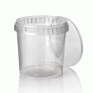 Starpak Pots alimentaires PP 770 ml Ø 11,8 cm · 11,3 cm transparent (210 unités) PAPSTAR - transparent plastique polypropylène 86540