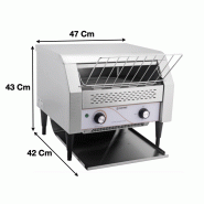 Toaster convoyeur L470 mm - CT3