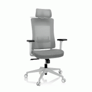 Chaise de bureau COMFIO WMH Tissu maille / Tissu gris hjh OFFICE - gris polyester 810038