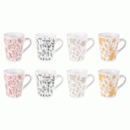 Coffret de 8 tasses Galehia 10 cl - Multicolore Rond Grès Table Passion 8.9x5.8 cm - multicolore Grès 3106232781438 Coffret de 8 tasses Galehia 10 cl - Multicolore Rond Grès Table Passion 8.9x5.8 cm - multicolore Grès 3106232781438