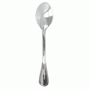 Cuillères à moka Marlène 10cm acier argent - par 12