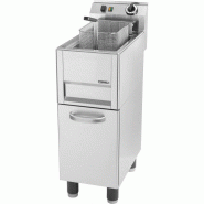 Friteuse inox électrique 13 Litres sur meuble, 9900 W, 400 V - TRI Friteuse inox électrique 13 Litres sur meuble, 9900 W, 400 V - TRI