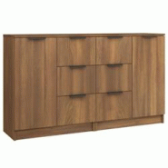 Helloshop26 - Buffet bahut commode armoire meuble de rangement organisateur cuisine salle de séjour salons lot de 2 60 x 30 x 70 cm 02_0036773 - 3000 Helloshop26 - Buffet bahut commode armoire meuble de rangement organisateur cuisine salle de séjour salons lot de 2 60 x 30 x 70 cm 02_0036773 - 3000