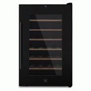 Les Petits Champs  CAVCB28 - cave de conservation 28 bouteilles pose libre - noir CAVCB28