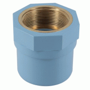 Manchon taraude laiton Girair - Femelle à coller - Ø 020/016x3/8"