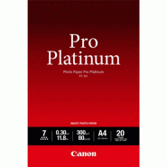 Papier photo professionnel Platinum A4 PT-101 - 20 feuilles