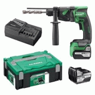 Perforateur Sds Plus 18mm Brushless 18v Hikoki Dh18dpbwpz 2 X 5,0ah En Coffret - 4966376333714 Perforateur Sds Plus 18mm Brushless 18v Hikoki Dh18dpbwpz 2 X 5,0ah En Coffret - 4966376333714