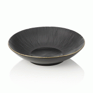 Saladier Ø 26,5 cm 1,3 ltr noir bord doré MAYA KURO - Was Germany - 4044925153089