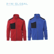 Sweat-shirt de travail homme - WORK 2.0 PAYPER - coton/polyester, full zip, bandes réfléchissantes_0