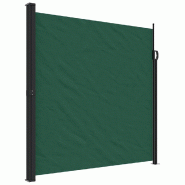 VidaXL Auvent latéral rétractable vert foncé 200x600 cm Modèle Helios Vision Élite - 4004560