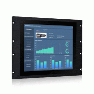 Panel PC industriel fanless 17 pouces 5:4 SXGA pour HMI, supervision et automatisation - EVI-17SRC - écran tactile capacitif, façade IP66