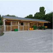 Abri pour chevaux