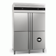 Armoire réfrigérée positive inox - Spéciale poissons - GN2/1 - 4 portes - 1301 L | Fagor - CUD-24G/F