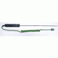 CHAUVIN ARNOUX - SK13 Capteur thermocouple K - usage général - -50°C à +110°C - poignée et cordon spiralé