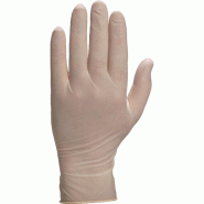 DELTA PLUS Gant Jetable Latex Venitactyl 1310-T7/8 Gant Jetable Latex Venitactyl 1310-T8/9 Bte100 - 8 transparent latex 3295249019631