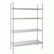 Etagère modulaire 4 niveaux Vogue -