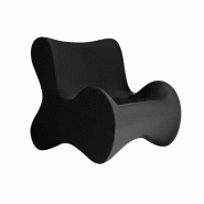 Fauteuil lounge in & out PAL - noir