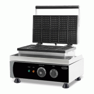 Gaufrier 10pcs gaufre de bruxelles l380 7540.0065 COMBISTEEL
