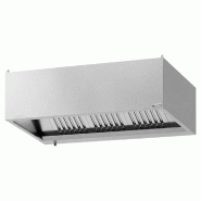 Hotte caisson inox statique 1m60 avec filtre et éclairage | Profondeur 900 mm Hotte caisson inox statique 1m60 avec filtre et éclairage | Profondeur 900 mm