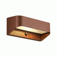 Nordlux Applique murale Marcellio Solar  Aluminium Marron ,  H. 8,5 - IP54 - SolarLed /   Extérieur - marron aluminium 5704924025587