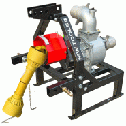 Pompe à eau 4 haut débit - Pour tracteur dès 25 CV - 80 000 L/h - attelage 3 points avec cardan inclus MW Tools PTWP8000