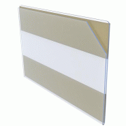 Porte-étiquette Kanban autocollant - Lot de 10 - Plastique sans PVC - Transparent - Réutilisable Porte-étiquette Kanban autocollant - Lot de 10 - Plastique sans PVC - Transparent - Réutilisable