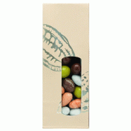 Sachet cabosse vanille - 70+40x200mm - par 50_0