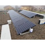 Support photovoltaïque 20° - Au sol ou sur toit terrasse_1