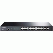 Switch niveau 2 manageable - 24 ports Gigabit RJ45 + 4 ports SFP - Boîtier métal silencieux Switch niveau 2 manageable - 24 ports Gigabit RJ45 + 4 ports SFP - Boîtier métal silencieux