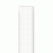 Tête à tête prédécoupé intissé Elegance blanc or 0,40 x 12 m