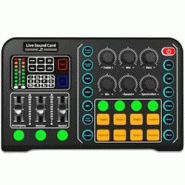 Table De Mixage Sans Fil Avec Changeur De Voix Effets Multiples Bluetooth YONIS - 3615616946849 Table De Mixage Sans Fil Avec Changeur De Voix Effets Multiples Bluetooth YONIS - 3615616946849