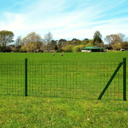 Vidaxl clôture euro acier 25x1,2 m vert 140570 Vidaxl clôture euro acier 25x1,2 m vert 140570
