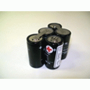 BATTERIE ECLAIRAGE SECOURS 6V 1.6AH COSSE